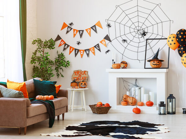 How to Spook Up Your House with Flowers and Balloons for Halloween